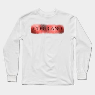 Floral Cortland Watercolor Long Sleeve T-Shirt